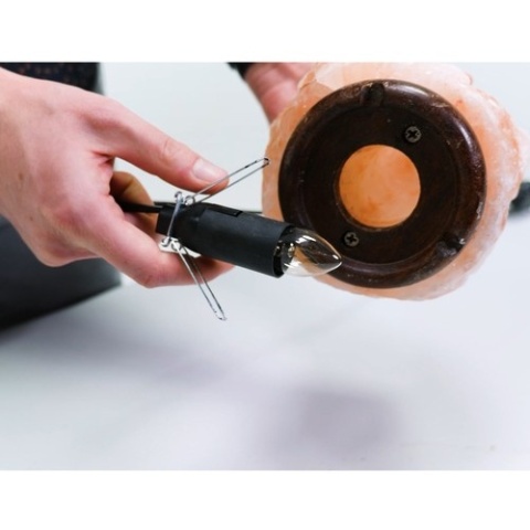 Lampa solna jonizator powietrza naturalna 3–5 kg