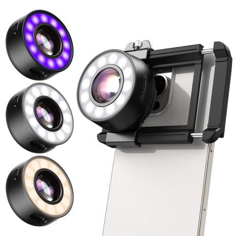 Obiektyw makro jubilerski 120x LED Apexel MS120