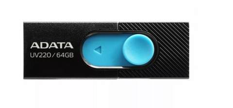 Pendrive 64GB USB2.0 Czarno-niebieski Adata UV220