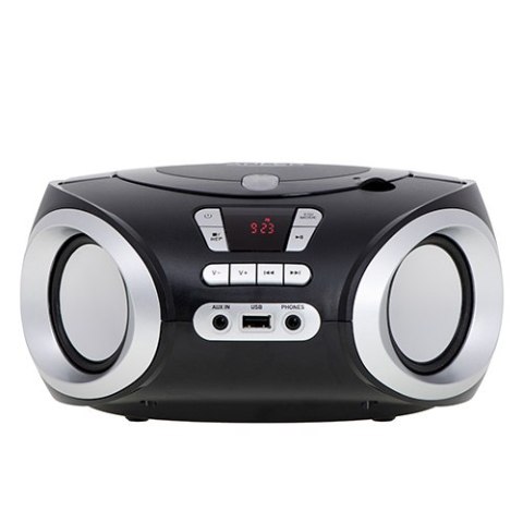 Adler Radio Boombox CD-MP3 | USB | FM Radio | AUX | Gniazdo słuchawkowe