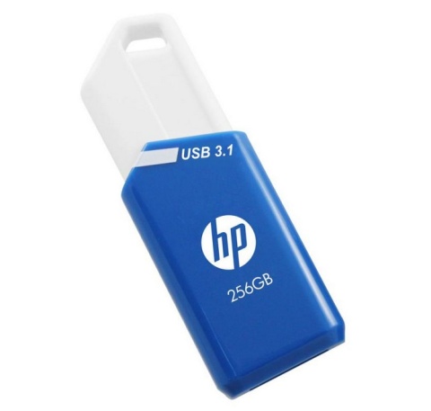 Pendrive 256GB USB 3.1 niebieski HP Inc. HPFD755W-256