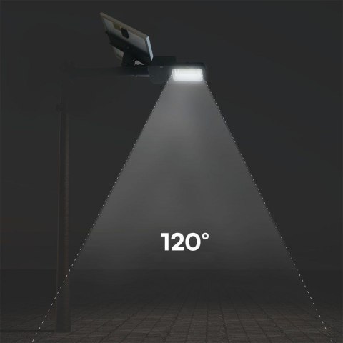 Naświetlacz Oprawa Uliczna Solarna Hybrydowa V-TAC 50W LED VT-ST201 6500K