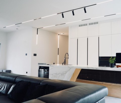 Oprawa Szynosystem Magnetyczny 24V V-TAC 20W LED CzarnaVT-4121 3000K 1600lm