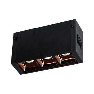 Oprawa Szynosystem Magnetyczny 24V V-TAC 3W LED Czarna CRI90+ UGR19 VT-4143