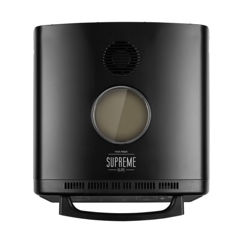 Piec do pizzy SUPREME ELITE 2200 W, 450 stopni, dwie grzałki, okno, LED, 33 cm, różna programy pieczenia
