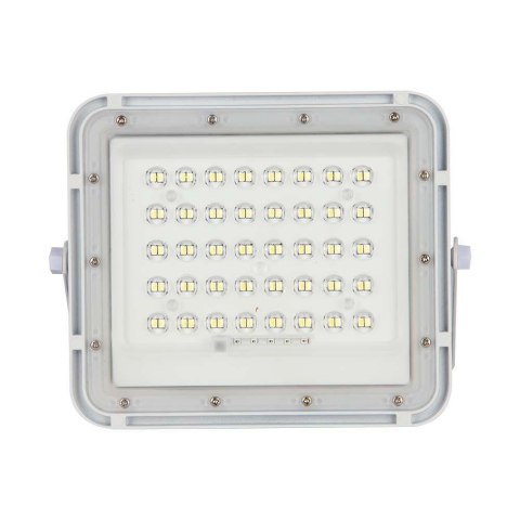 Projektor LED Solarny V-TAC 6W Pilot, AUTO, Timer, IP65 Biały VT-40W-W 4000K 400lm