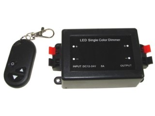 Ściemniacz LED RF 8A jednokanałowy, pilot