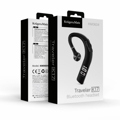 Słuchawka Bluetooth Kruger&Matz Traveler K17