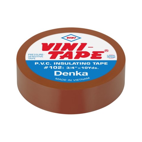 Taśma izolacyjna 0.15x19x10 VINI-Japan brązowa