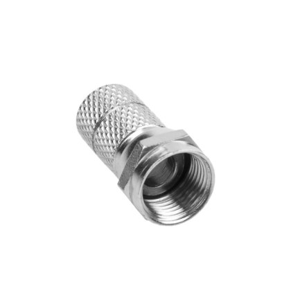 Wtyk F SAT miedziany nakręcany średnica kabla 6,8 mm Cabletech