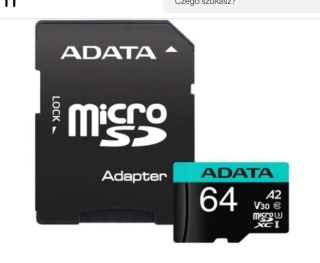 Adata Karta microSD Premier Pro 64 GB UHS1 U3 V30
