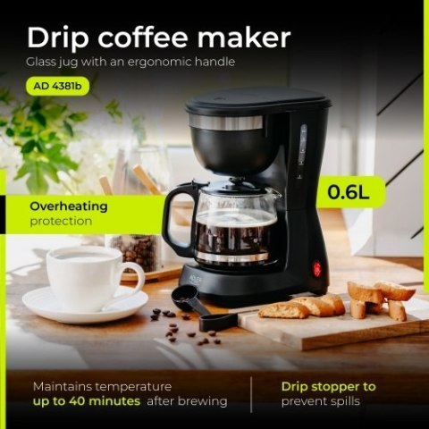 Adler Ekspres przelewowy 0,6l