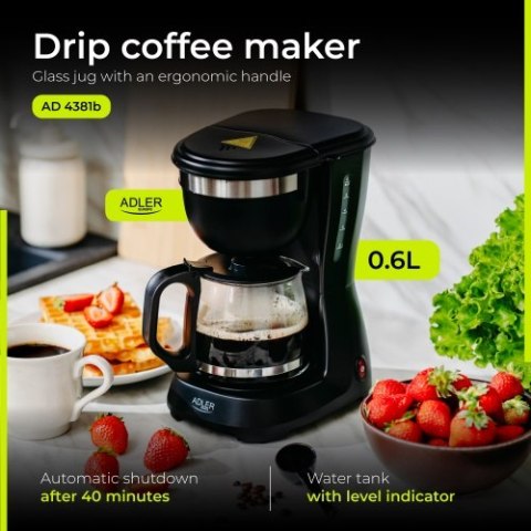 Adler Ekspres przelewowy 0,6l