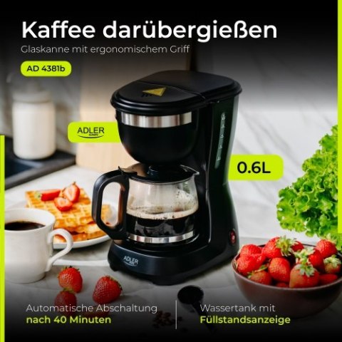 Adler Ekspres przelewowy 0,6l