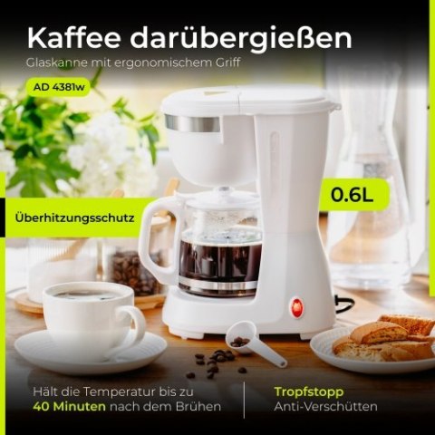 Adler Ekspres przelewowy 0,6l