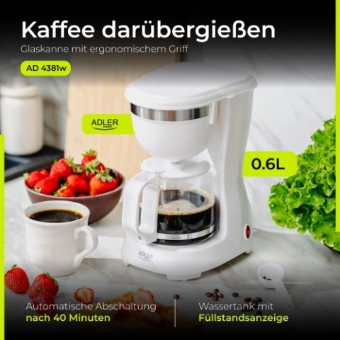 Adler Ekspres przelewowy 0,6l