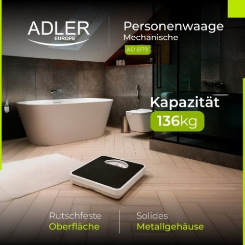 Adler Mechaniczna waga łazienkowa