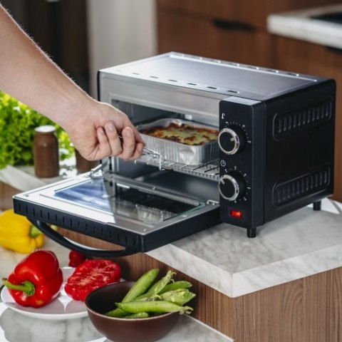 Adler Piekarnik elektryczny 9L | Regulacja temperatury | Minutnik |