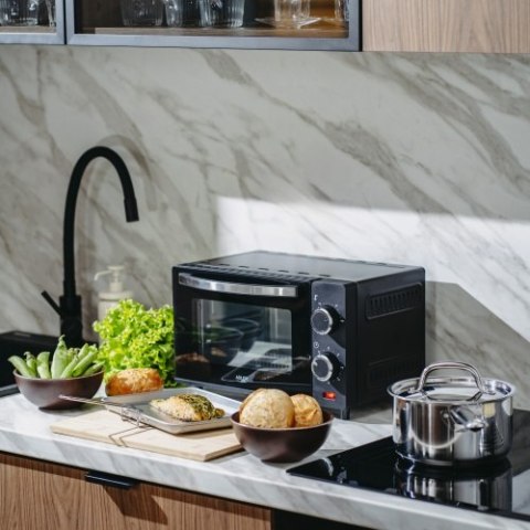 Adler Piekarnik elektryczny 9L | Regulacja temperatury | Minutnik |