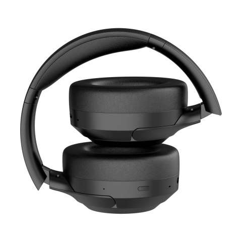 Bezprzewodowe słuchawki nauszne z ANC , Kruger&Matz F8A , czarne