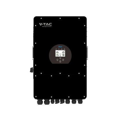 Falownik Inwerter V-TAC DEYE 10KW Trójfazowy Niskonapięciowy Czarny SUN-10K-SG04LP3-EU