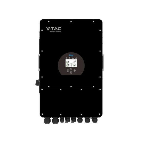 Falownik Inwerter V-TAC DEYE 10KW Trójfazowy Niskonapięciowy Czarny SUN-10K-SG04LP3-EU