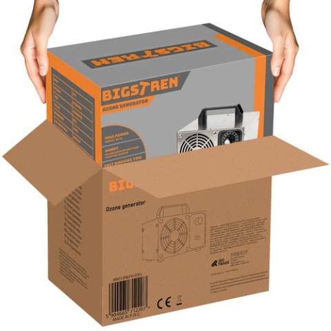 Generator ozonu ozonator przenośny 20g na godzinę timer Bigstren