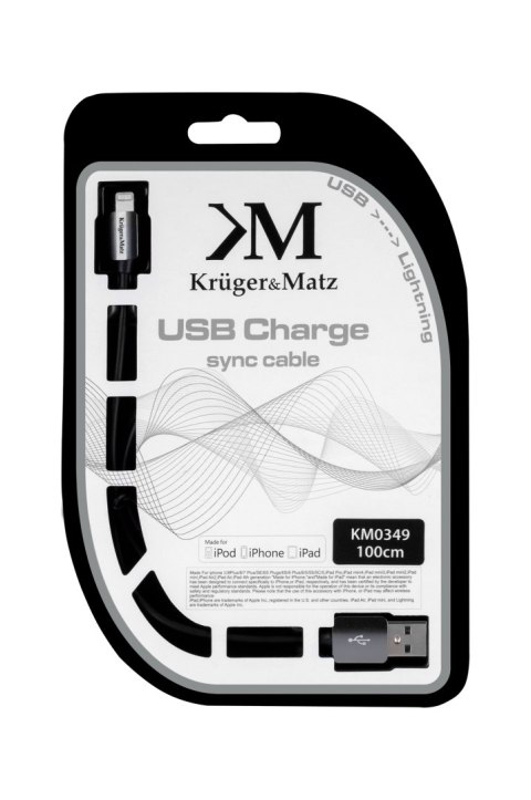 Kabel USB A/M for Apple C48/M 1.0m Kruger&Matz