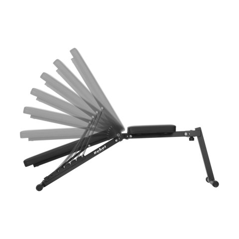 Ławka treningowa skośna , REBEL ACTIVE