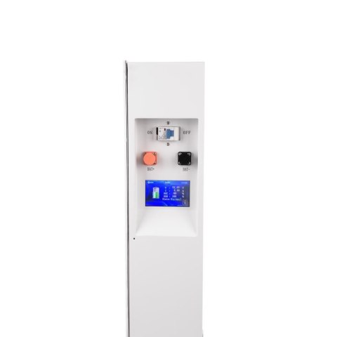Magazyn Bank Energii V-TAC Biały Szklany Front 16.07kWh BMS VT-16076W