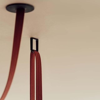 Mocowanie Wieszak 41x38mm Szynosystem Taśmowy 48V V-TAC Czarne