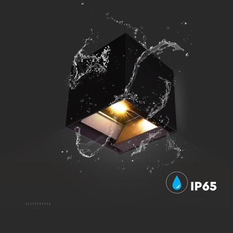 Oprawa Ścienna Solarna V-TAC 9W LED COB IP65 Czujnik Ruchu VT-409CCT 3800lm