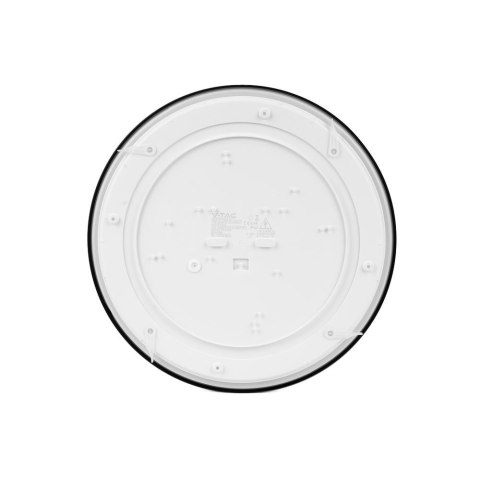 Plafon V-TAC 18W LED SAMSUNG CHIP Okrągły 30cm Natynkowy Pilot Czujnik Ruchu IP44 Czarny VT-8618S 4000K 1830lm
