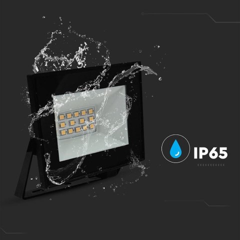 Projektor LED V-TAC 10W LED SMD 4000K Czarny VT-44012 4000K 730lm