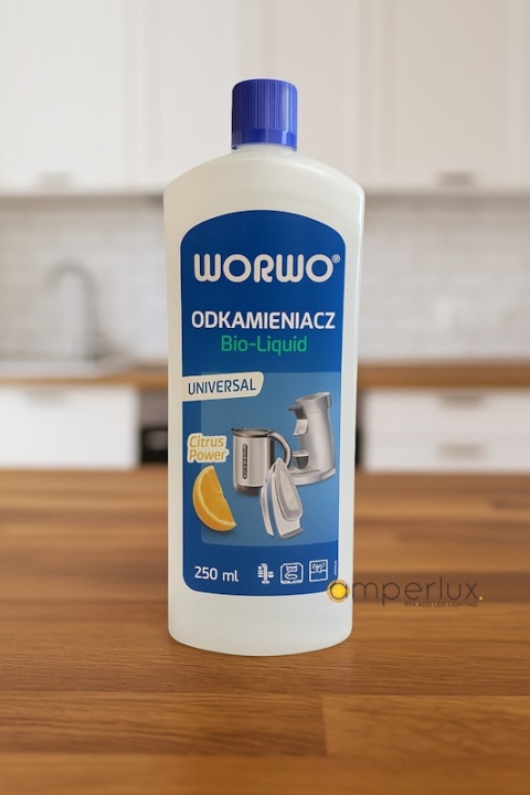 Odkamieniacz Worwo na blacie uchennym