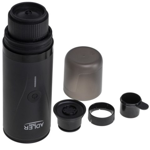 Adler Ekspres przenośny do kawy | Bateriia 7500mAh | Ciśnienie 20 BAR | Zasilanie USB