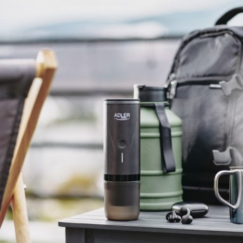 Adler Ekspres przenośny do kawy | Bateriia 7500mAh | Ciśnienie 20 BAR | Zasilanie USB