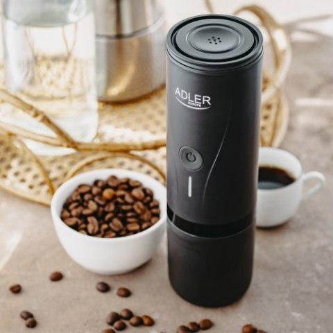 Adler Ekspres przenośny do kawy | Bateriia 7500mAh | Ciśnienie 20 BAR | Zasilanie USB