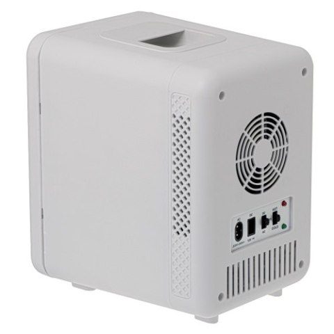 Adler Mini lodówka 4L | Chłodzenie i podgrzewanie | Do domu i samochodu | System Peltiera