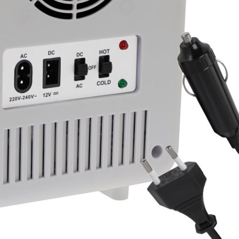 Adler Mini lodówka 4L | Chłodzenie i podgrzewanie | Do domu i samochodu | System Peltiera