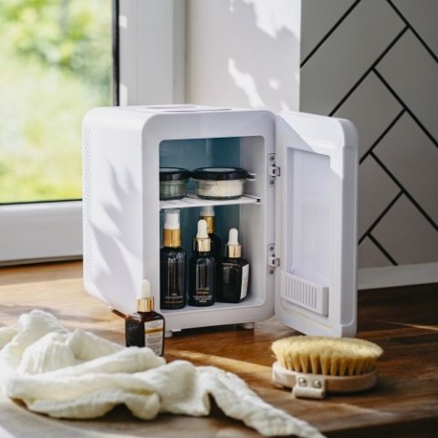 Adler Mini lodówka 4L | Chłodzenie i podgrzewanie | Do domu i samochodu | System Peltiera