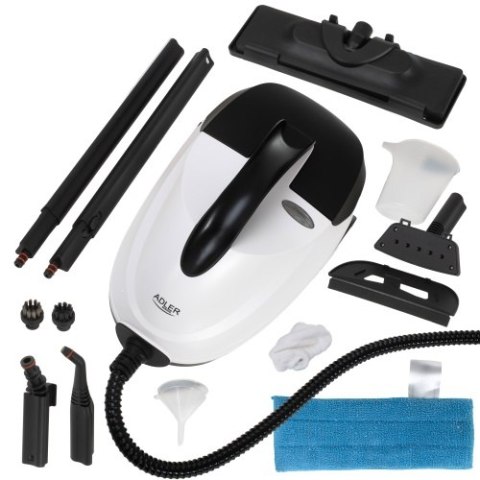 Adler Myjka parowa 4w1 | Mop parowy | Czyścik do tapicerki | Myjka do szyb |