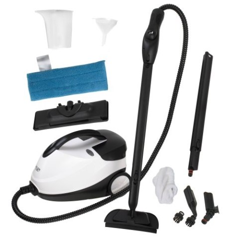 Adler Myjka parowa 4w1 | Mop parowy | Czyścik do tapicerki | Myjka do szyb |