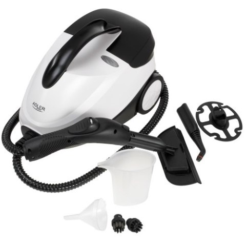 Adler Myjka parowa 4w1 | Mop parowy | Czyścik do tapicerki | Myjka do szyb |