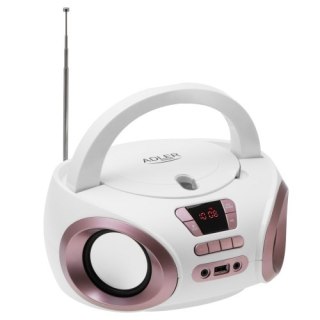 Adler Radio Boombox CD-MP3 | USB | FM Radio | AUX | Gniazdo słuchawkowe