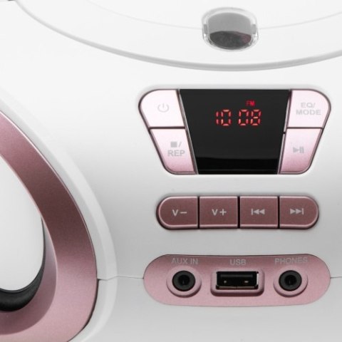 Adler Radio Boombox CD-MP3 | USB | FM Radio | AUX | Gniazdo słuchawkowe