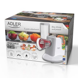 Adler Szatkownica do warzyw z 5 nasadkami