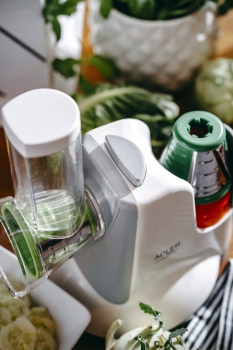 Adler Szatkownica do warzyw z 5 nasadkami