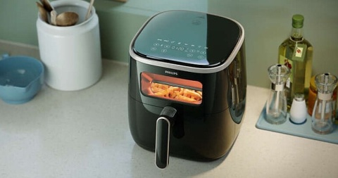 Frytkownica beztłuszczowa Philips Ovi XL HD9257/80