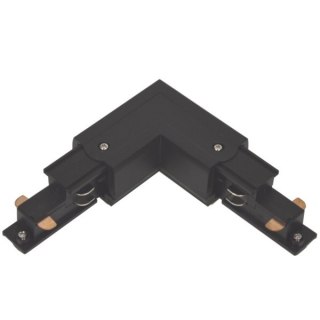Łącznik szyny 3 fazowej DALI narożnik czarny